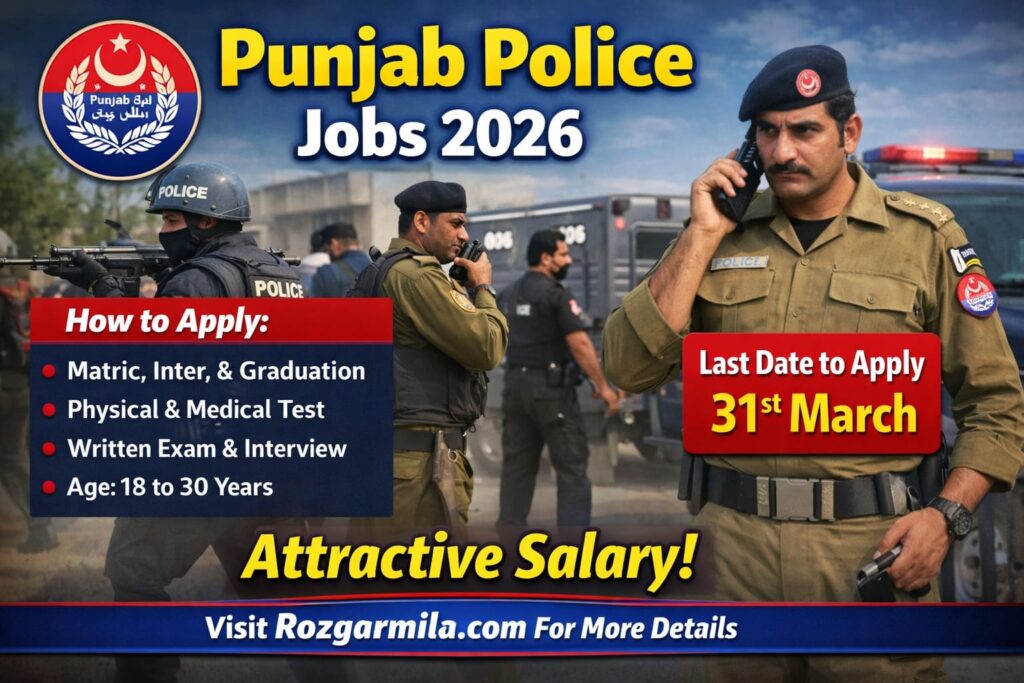 Punjab Police Jobs 2026 – 371 Vacancies | Latest Advertisement | Online Apply 
