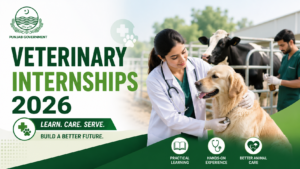 Veterinary Internships 2026 – Online Apply Now | Punjab Livestock Department