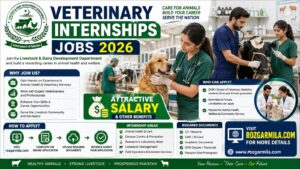Veterinary Internships 2026 – Online Apply Now | Latest Punjab Govt Livestock Department